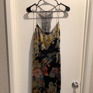 Satin Lace Beautiful Zara Dress